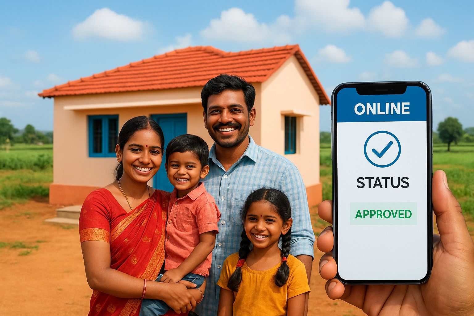 తెలంగాణ ఇందిరమ్మ ఇళ్ళు పథకం లబ్ధిదారుల ఆన్లైన్ ఇంటి నిర్మాణ స్థితి పరిశీలన, మొబైల్ ద్వారా చెక్ చేసుకోవచ్చును