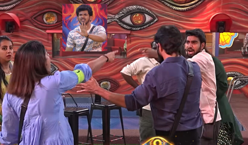 first time red card in bigg boss season 9