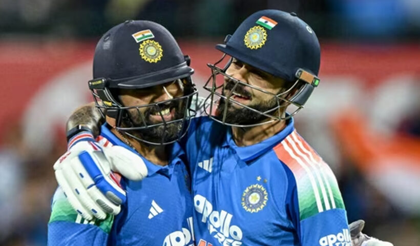 rohith sharma - virat kohli pair set all time record