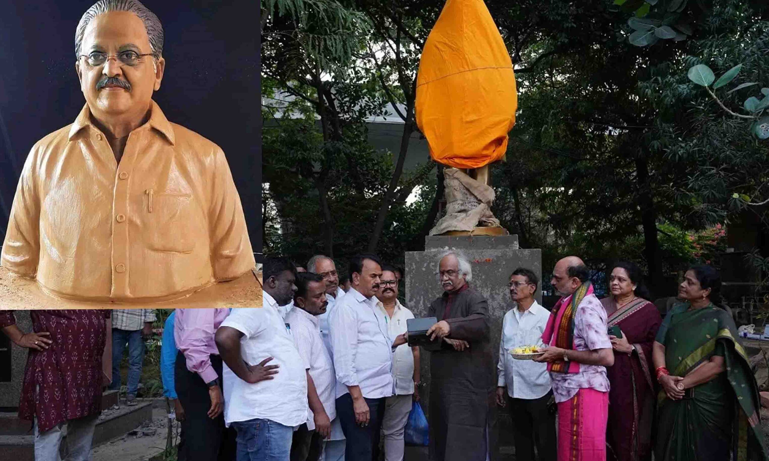 SP Balasubrahmanyam Statue controversy