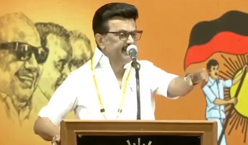 Tamilanadu CM setire to Amith sha